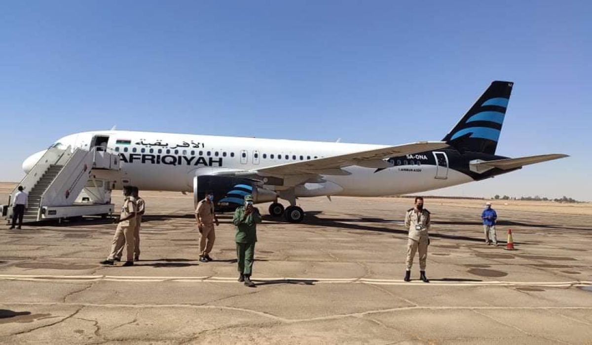 "لجنة المواصلات" تستنكر منع هبوط طائرة الخطوط الأفريقية بمطار سبها