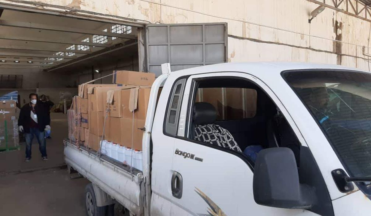 مؤسسة النفط تعلن عن توفير شحنة ثالثة من المعدات الطبية لمواجهة فيروس كورونا