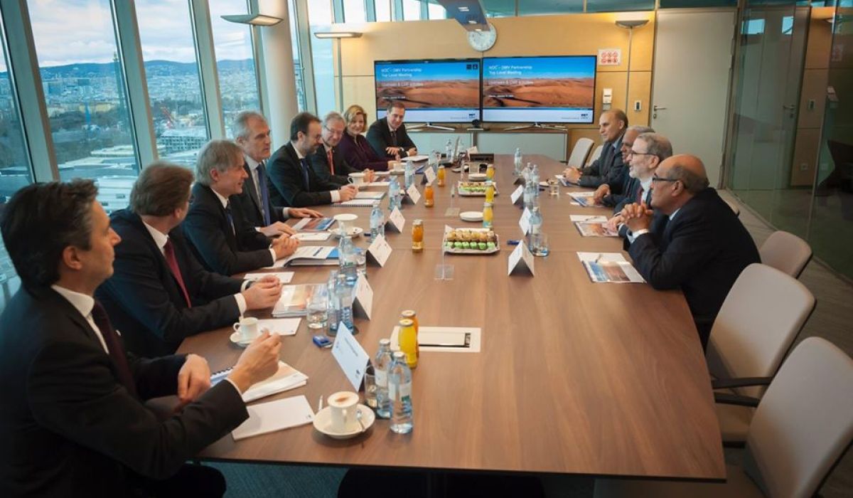 اجتماع في فيينا بين إدارة المؤسسة الوطنية للنفط وشركة "أو إم في" النمساوية