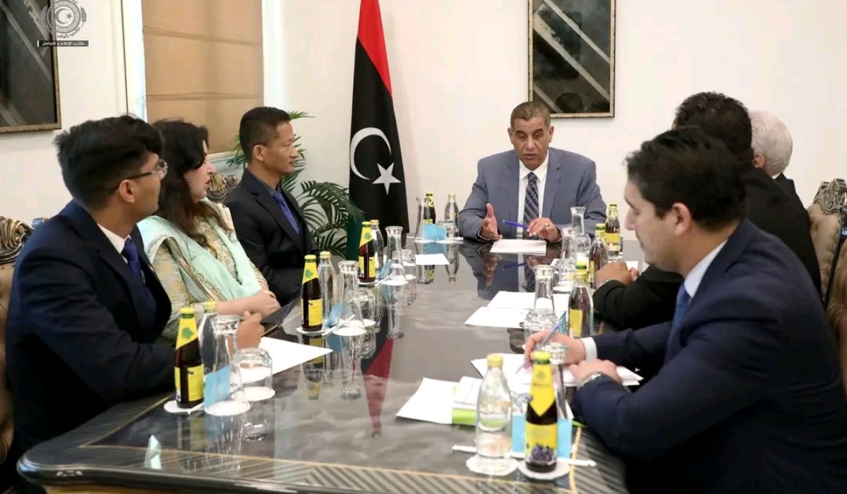 "القطراني" يدعو الشركات الهندية للمساهمة في مرحلة إعمار ليبيا