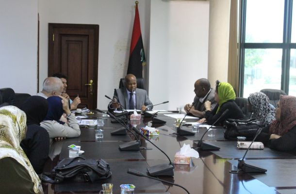 الاجتماع الفني الثاني بين المؤسسة الوطنية للنفط وشركة نفوسة للعمليات النفطية