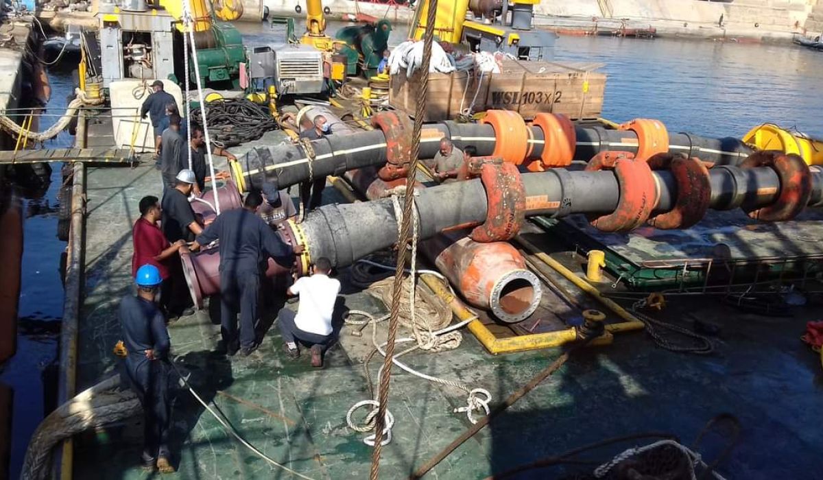 انتهاء أعمال الصيانة للمرسى رقم 3 بميناء الزاوية النفطي