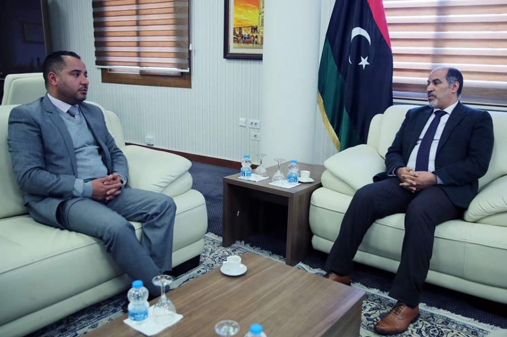 الكبير يناقش مع رئيس بعثة الأتحاد الأوروبي " القائمة السوداء "