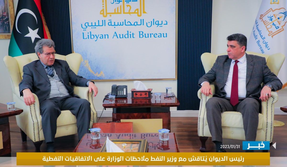 "شكشك" يبحث مع وزير النفط والغاز ملاحظات الوزارة حيال الإتفاقيات النفطية