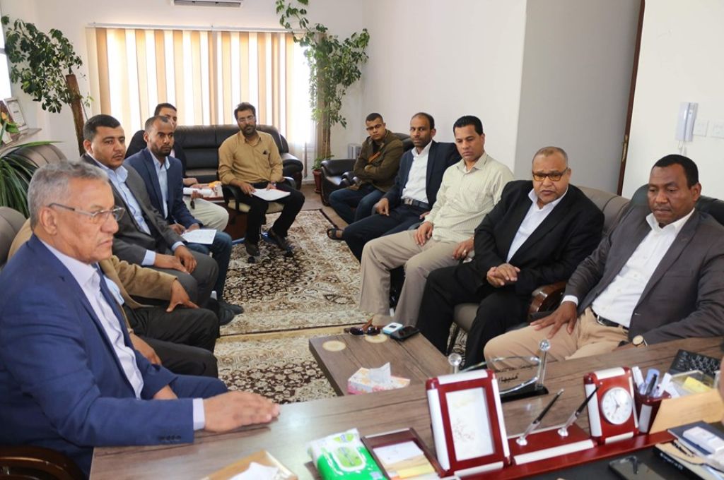 انطلاق أعمال تنفيذ مشروع صيانة انجراف الطريق الرابط بين براك وبرقن