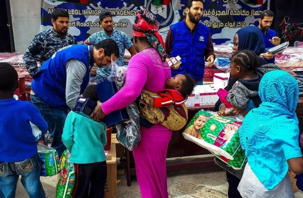 شاحنة غاز مسال تتعرض لحادث سير وهي في طريقها لمستودع الغاز بطبرق