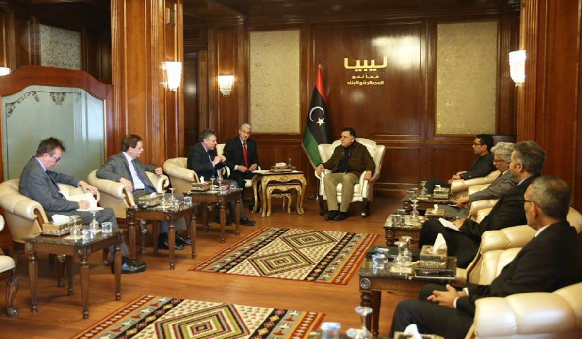 السراج يجتمع مع المدير التنفيدي للمجلس الثقافي البريطاني و تعاون مستقبلي يلوح في الأفق