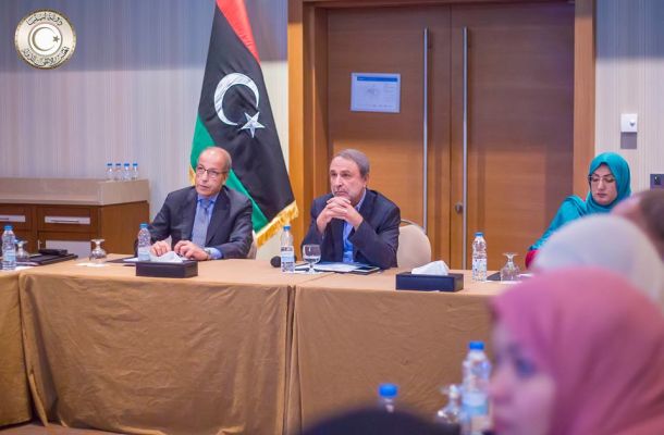 الوطنية للنفط تجتمع مع شركة زلاف لاستكشاف وانتاج النفط