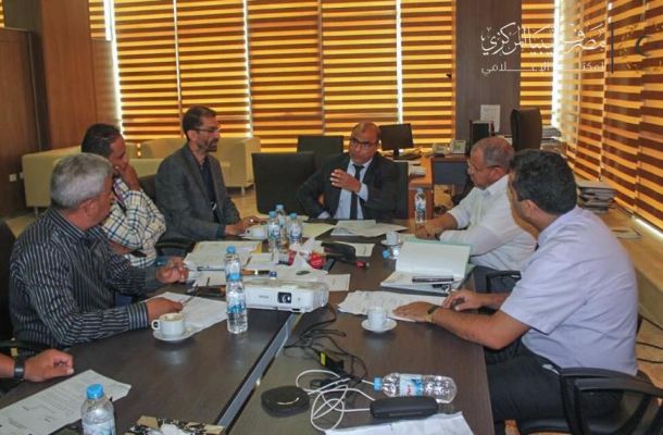 العوكلي يتابع مشاريع إدارة الموارد المؤسساتية بحضور أعضاء اللجان في الشركات النفطية