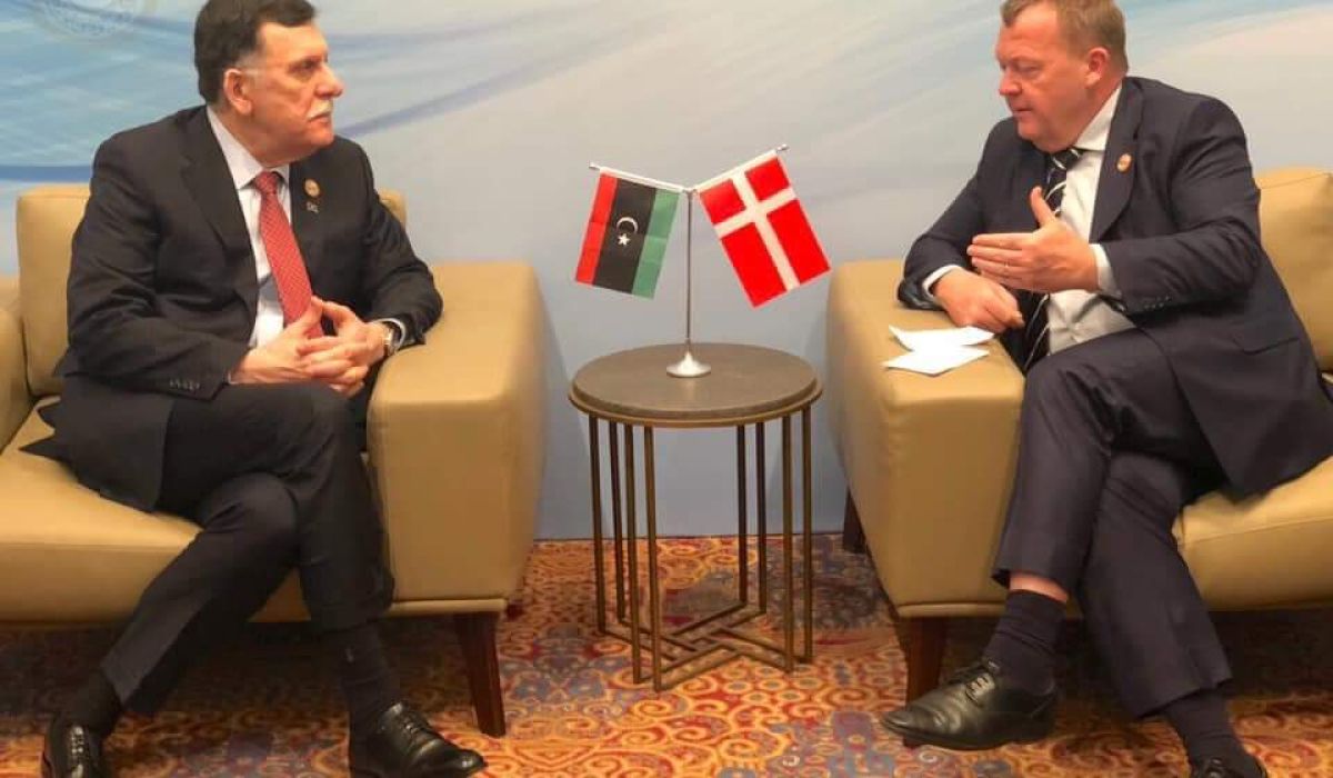 السراج يبحث مع رئيس وزراء الدنمارك التعاون في الاقتصاد والاستثمار