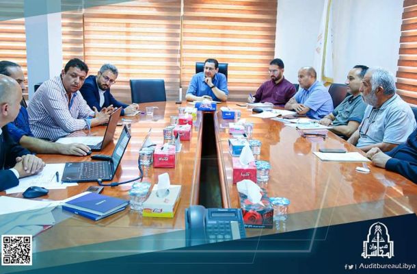 شركة البريقة تطلع المؤسسة الوطنية للنفط بسير العمل