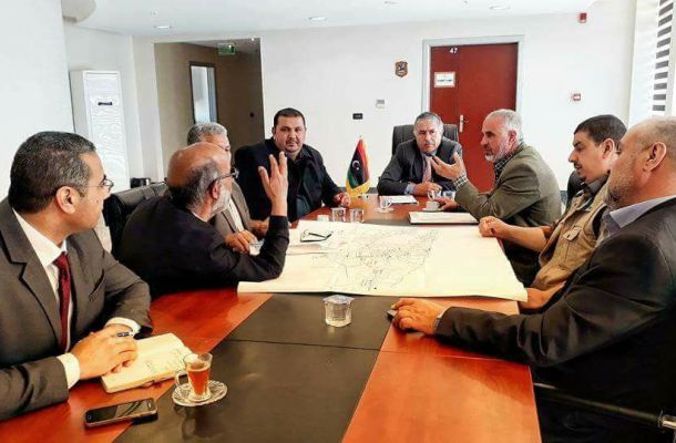 مصلحة المطارات تجتمع مع الهيئة العامة لصندوق التضامن الاجتماعي