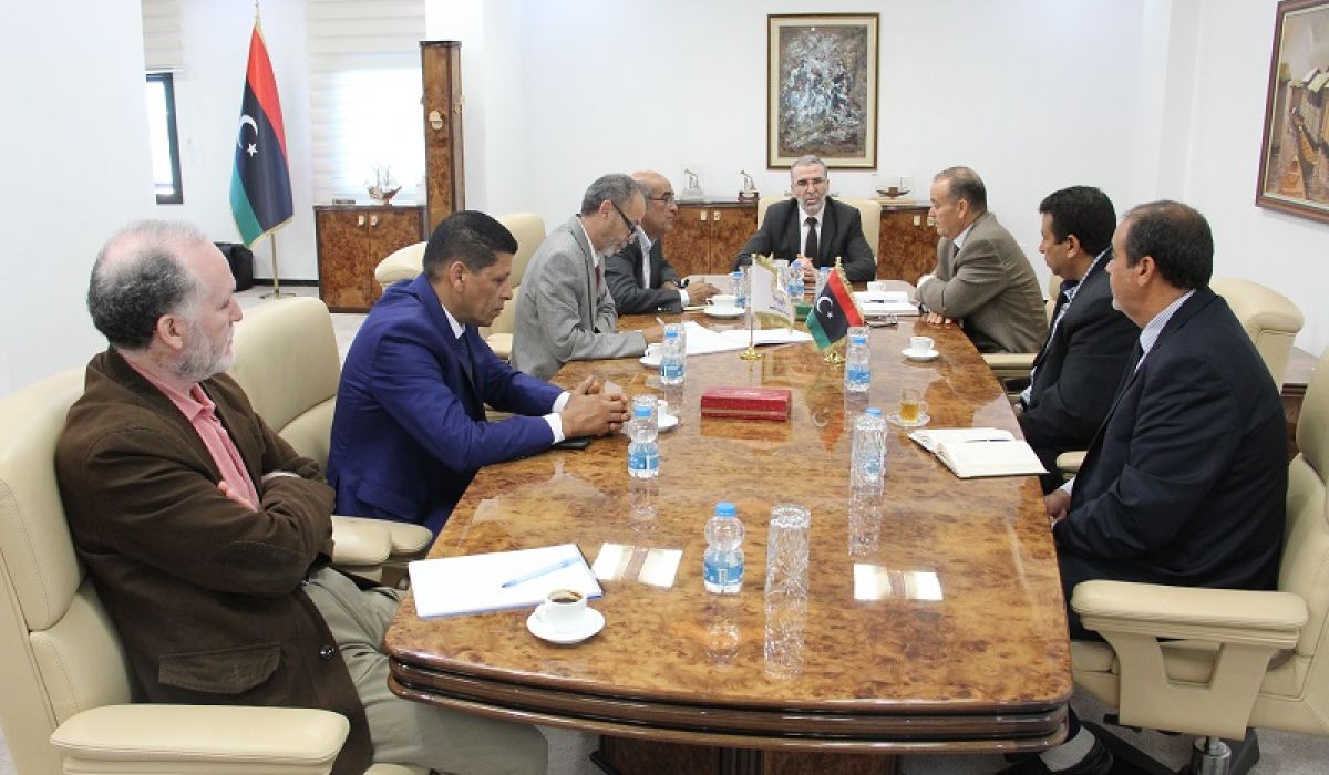 اجتماع المؤسسة الوطنية للنفط وشركة الزاوية لتكرير النفط