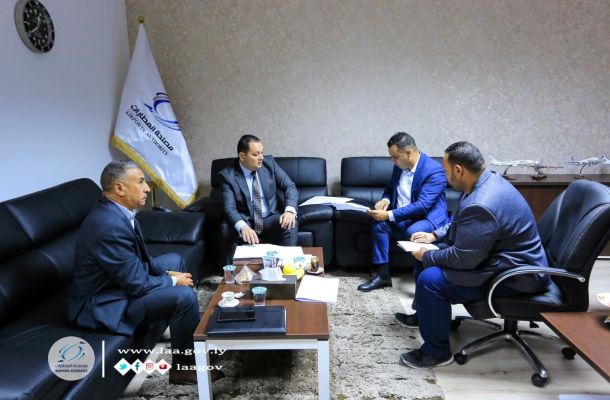 " أبوهيسة " يبحث آليات مد خطوط الغاز لبعض المناطق الصناعية