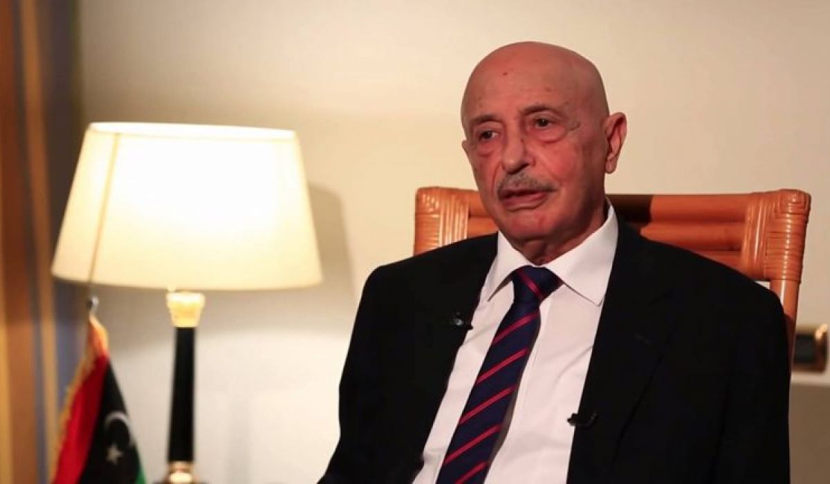 عقيلة صالح: حكومة الوفاق غير شرعية وعوائد النفط توزع على المرتزقة والميليشيات