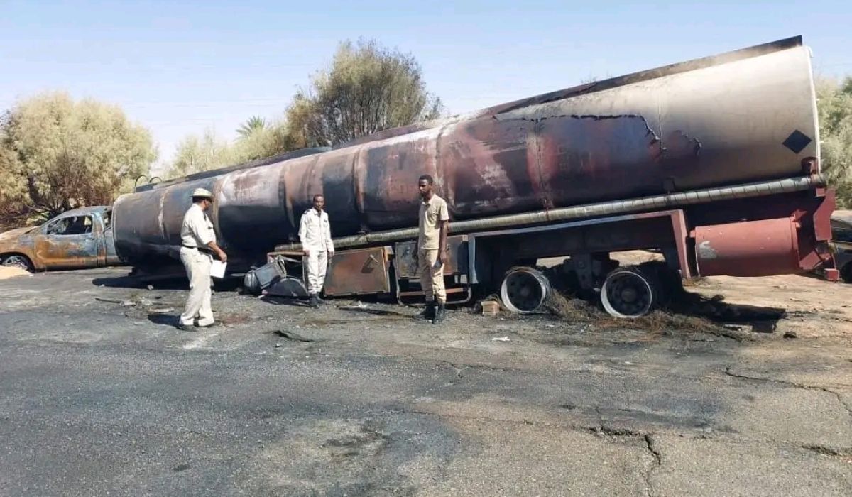 أسباب اندلاع حريق صهريج الوقود بنت بية.. التفاصيل