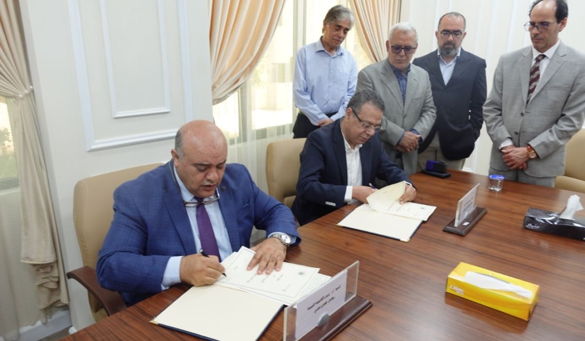 غرفة تجارة طرابلس توقع اتفاقية تعاون مع أكاديمية الدراسات العليا