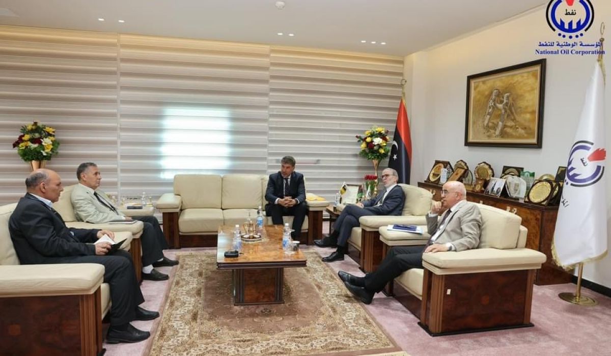 "صنع الله" يناقش جملة من المواضيع مع شركة إيني شمال أفريقيا