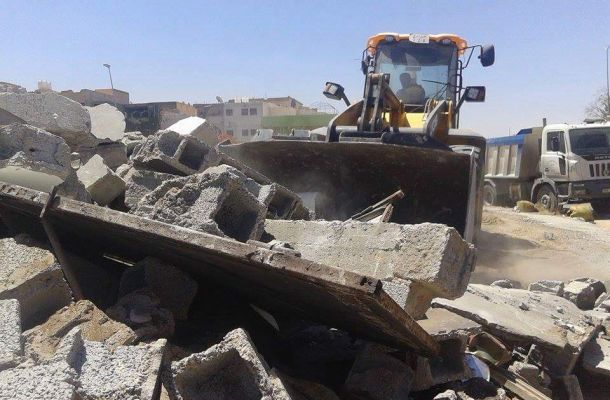 بلدي الزنتان يتابع المشاريع المتعاقد عليها بالمدينة