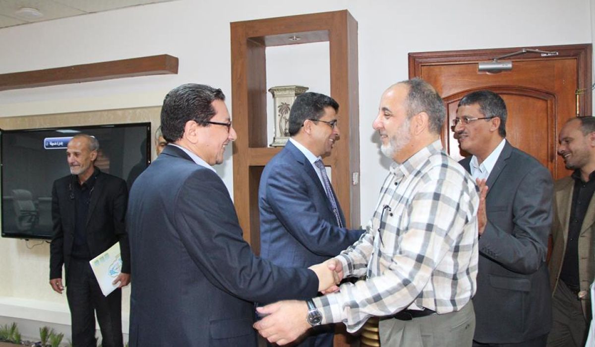 خالد شكشك يستقبل اللجنة المشكلة من رئيس ديوان المحاسبة البيضاء لتوحيد العمل الرقابي