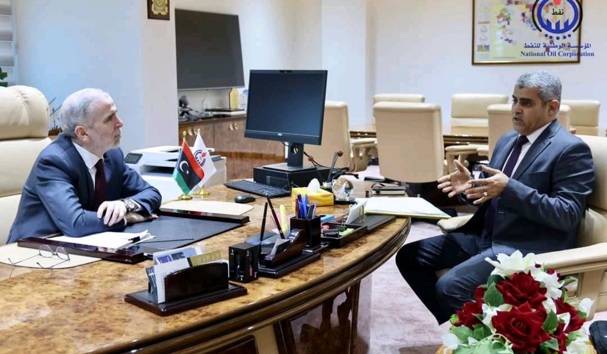 الوطنية للنفط تبحث مشاريع شركة الهروج للعمليات النفطية وآلية تنفيذها