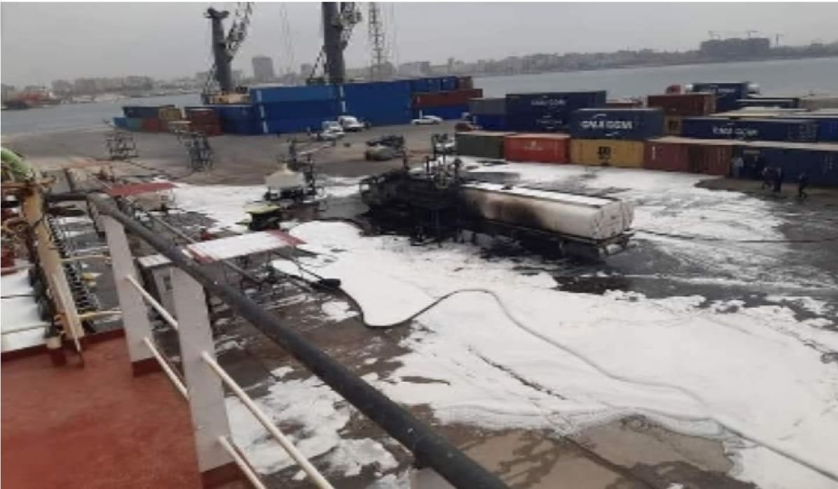 الترهوني يكتب : حريق ميناء طرابلس …ماله وماعليه!