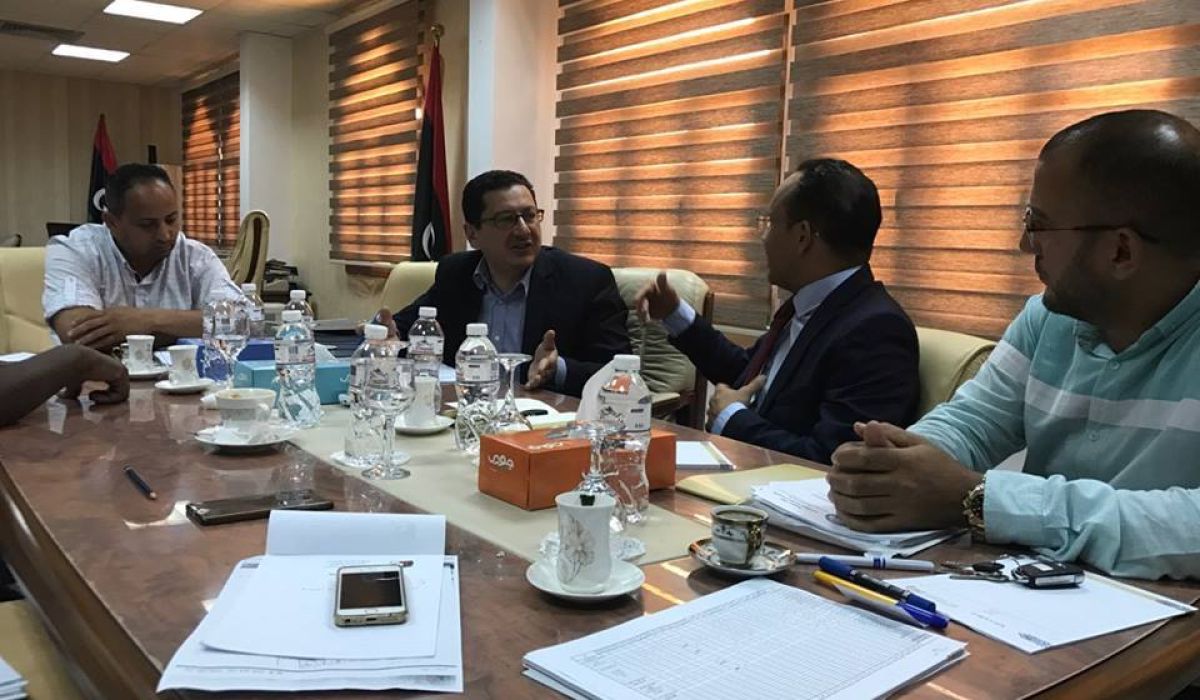 وكيل وزارة التعليم يجتمع مع خالد شكشك رئيس ديوان المحاسبة