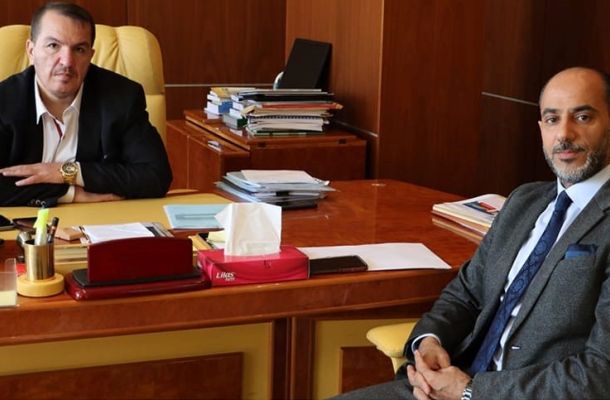 وزير الصحة بالحكومة الليبية يزور مستشفى الجلاء للجراحة والحوادث بمدينة بنغازي