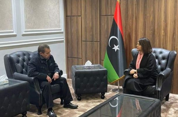 صنع الله يبحث آخر مستجدات مشروع إنشاء مباني المؤسسة بمدينة بنغازي