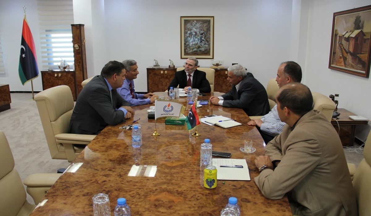 اجتماع مجلس الإدارة بشركة مليته للنفط والغاز (بي ،في )