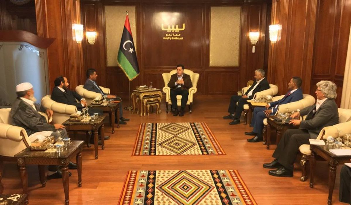 رئيس المجلس الرئاسي يجتمع مع المجلس البلدي أبوسليم