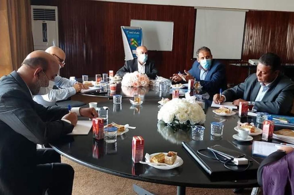 السفير الألماني يجتمع برئيس شركة الكهرباء ويقدم مقترحات لحل أزمة انقطاع التيار الكهربائي