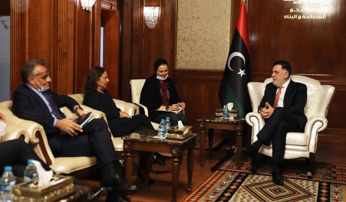 "السراج" يناقش مع وزيرة داخلية إيطاليا عودة الشركات الإيطالية لاستئناف نشاطها في ليبيا