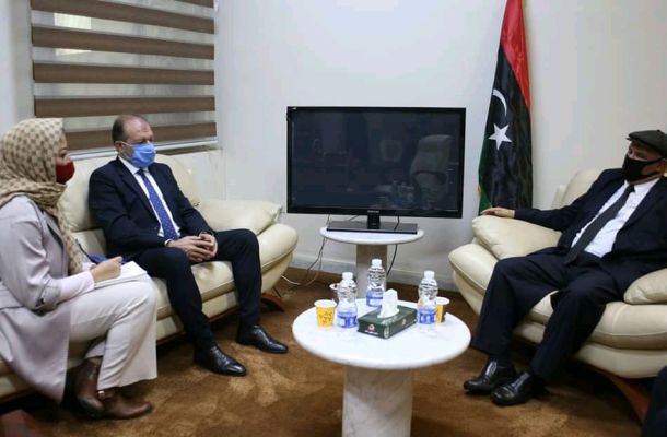امعيتيق يجتمع مع رئيس مجلس إدارة الشركة العامة للكهرباء
