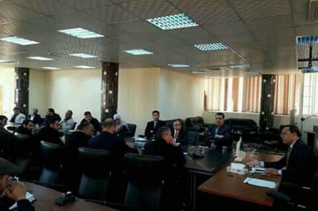 كاجمان يناقش إعادة تفعيل مشروع السكة الحديدية