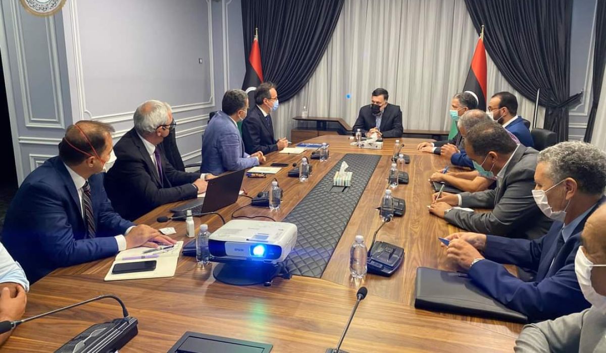 السراج يبحث مع مجموعة كاليون التركية استكمال مشاريع الطاقة المتوقفة