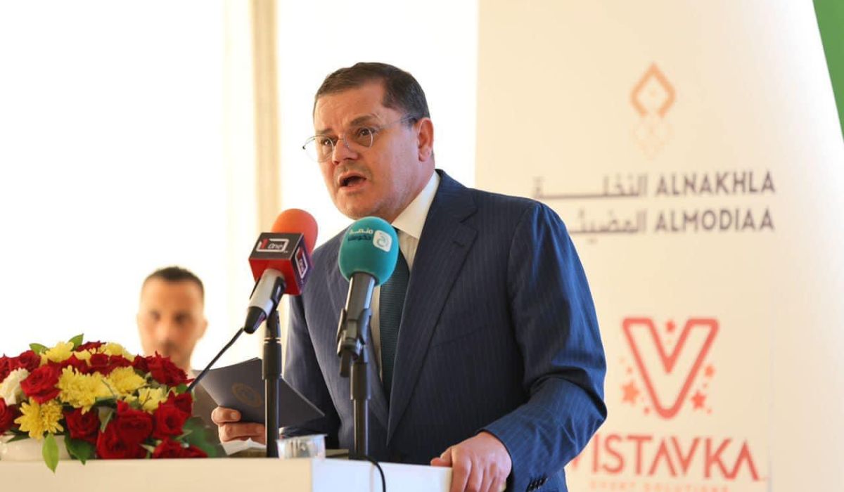 رئيس حكومة الوحدة الوطنية يُلقي كلِمةً خلال افتتاحه معرض "صُنِع في الجزائر"