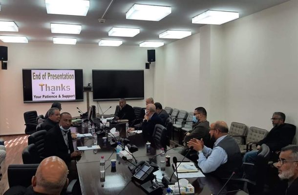 "الشنطي" يجتمع مع أعضاء لجنة تنظيم واستيعاب ودمج القوة المساندة في مؤسسات الدولة لبحث المشاكل التي تواجهها