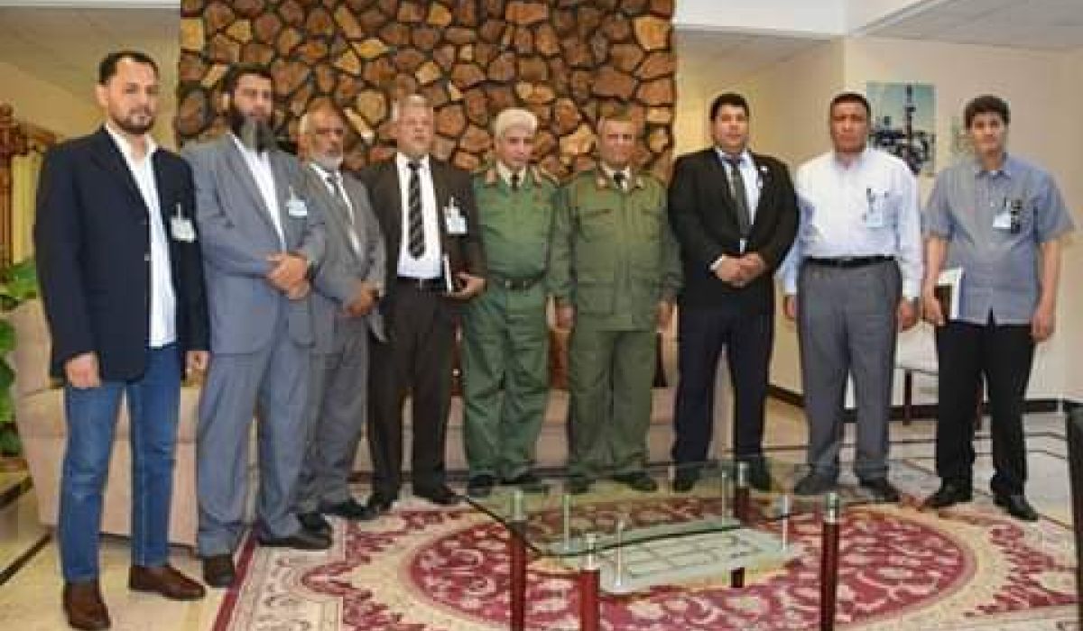 اجتماع بين شركة سرت لإنتاج وتصنيع النفط والغاز وجهاز حرس المنشآت النفطية