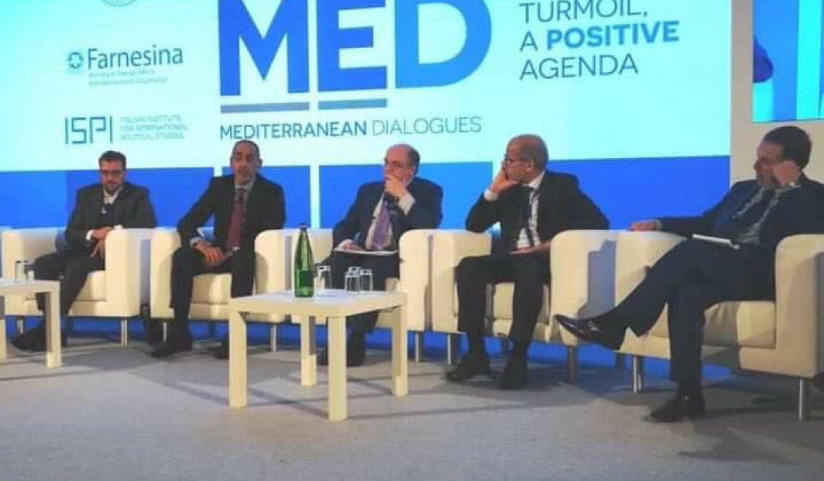 الكبير يشارك في حوار متوسطي لبحث المسار الاقتصادي الليبي ورفع مستواه