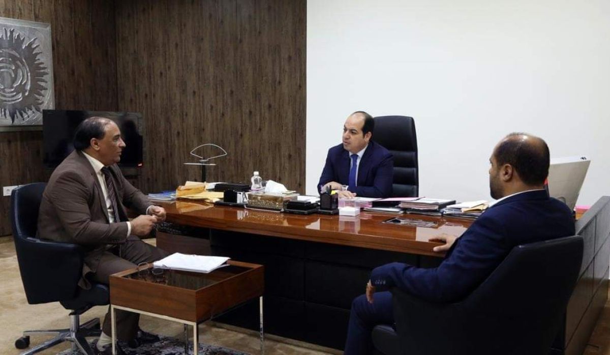 معيتيق يناقش مع المعداني إعادة إعمار مدينة سرت