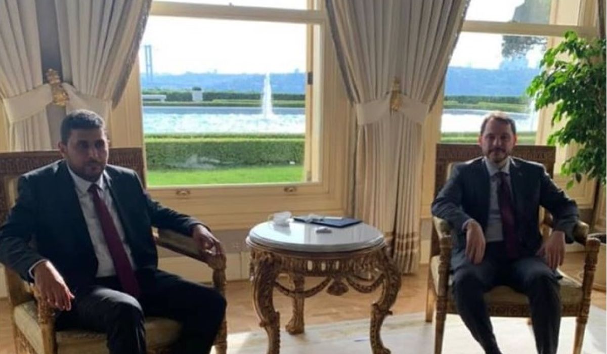 بومطاري يناقش مع وزير المالية التركي كيفية عودة عمل الشركات التركية في ليبيا