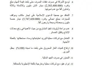 الرقابة الإدارية: شركة مليته للنفط والغاز توسعت في نفقات الصرف دون تسوية