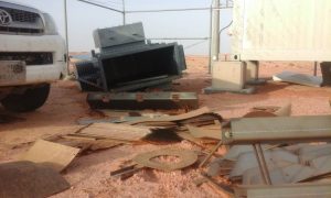 تخريب وسرقة 5 آبار بمنظومة النهر الصناعي _ جبل الحساونة